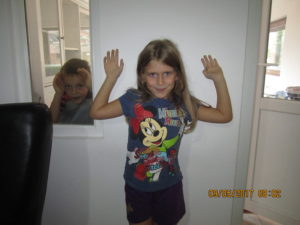 Two girls in Christian group home
